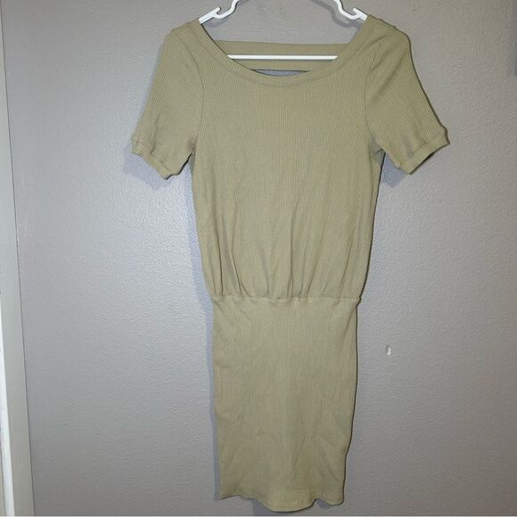 Free People Beach Happy Hour Olive Mini Dress women’s size XS - Picture 3 of 10